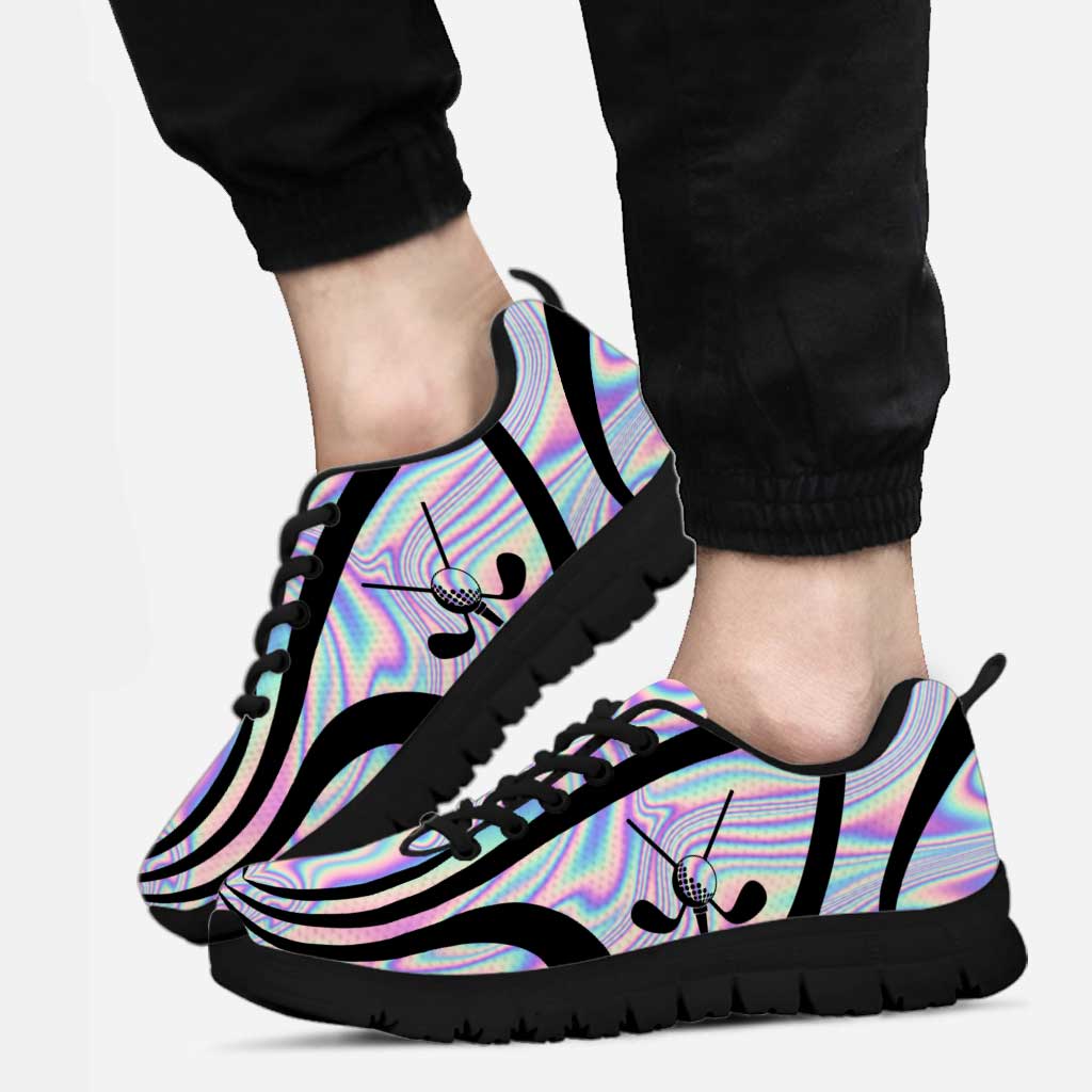 Holographic Shoes, Golf Shoes For Men And Women, Gift For Golf Lovers