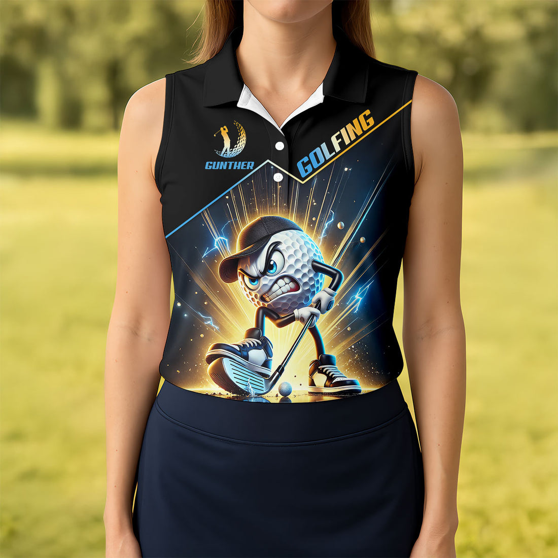 Swearing Doesn't Mean You're A Bad Person Fun Golf Shirt, Women Golf Top, Golf Shirt For Women, Ladies Golf Shirts