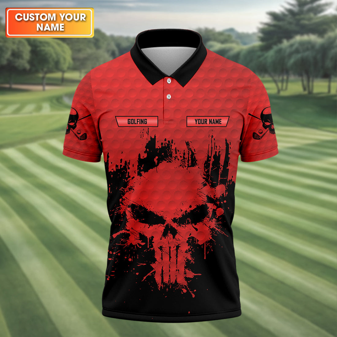 Golf Saved Me From Being A Porn Star Now I'm Just A Swinger Custom Funny Golf Polo Shirt, Dad Golf Gift