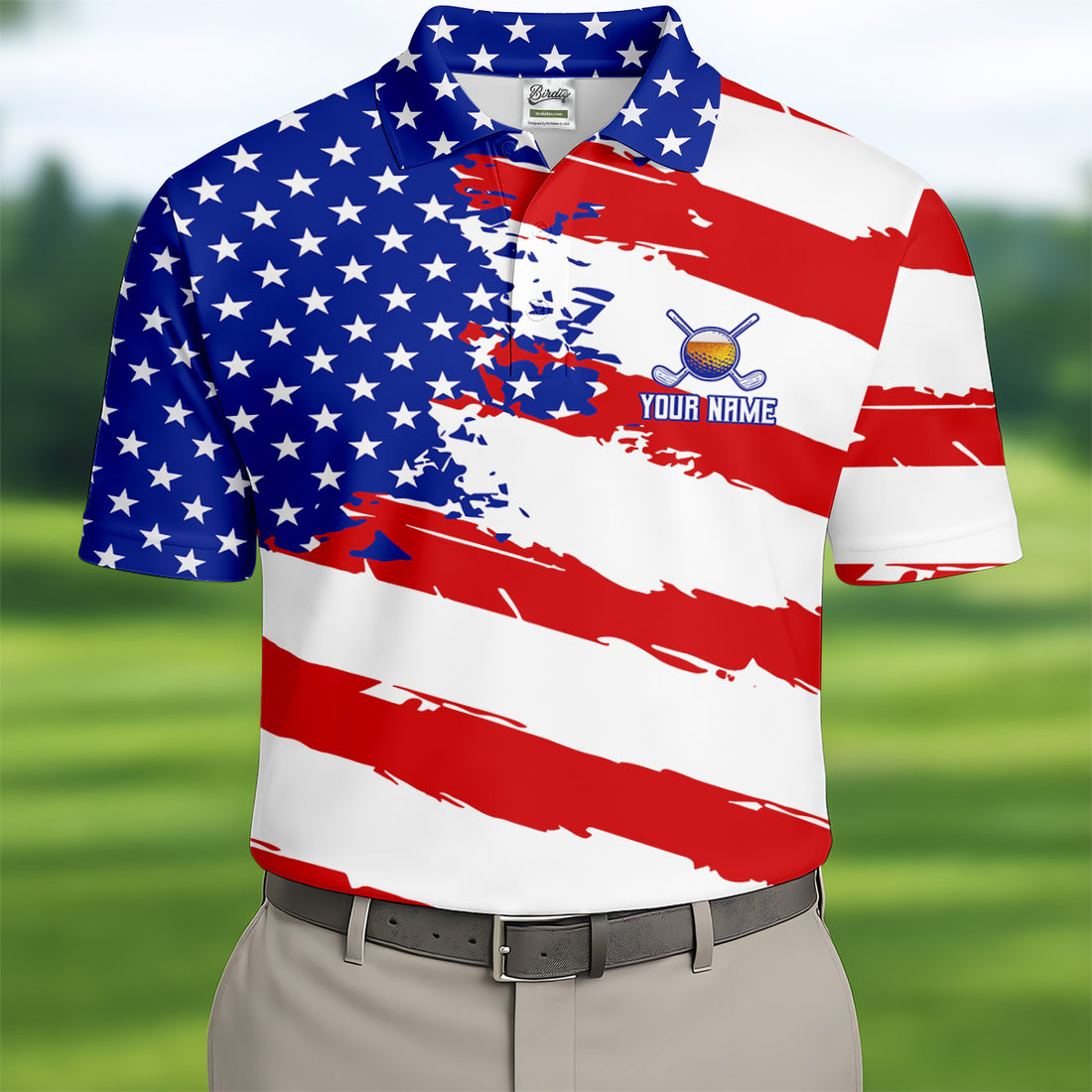 My Drinking Team Has A Golfing Problem Patriotic Golf Shirts, Fun Men's Golf Polos, Golf Tops For Men