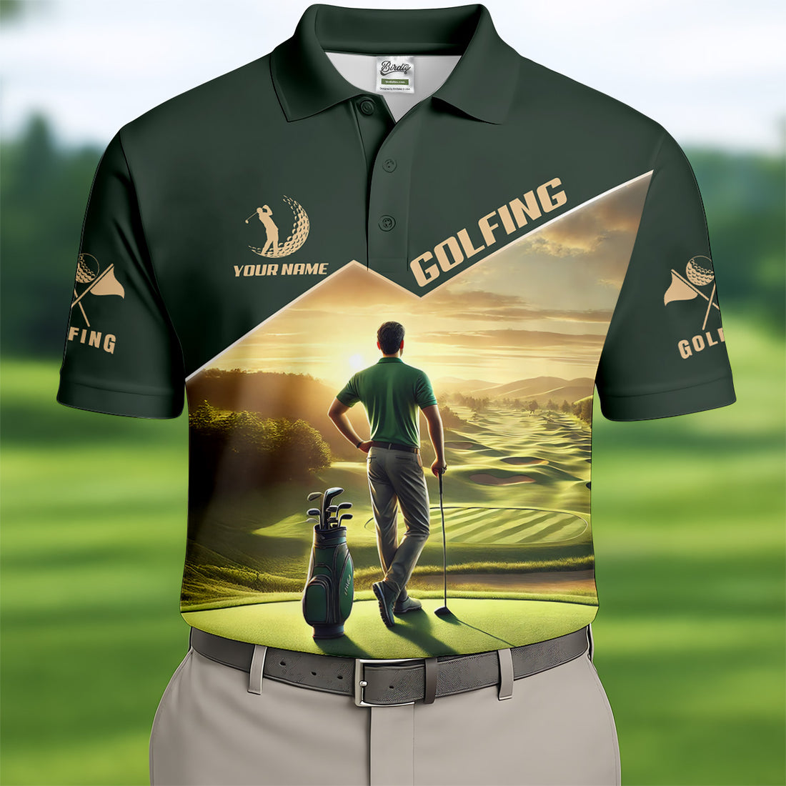 I Play Golf Because I Like It Not Because I'm Good At It Golf Tops For Men, Cool Golf Gift, Golfing Apparel