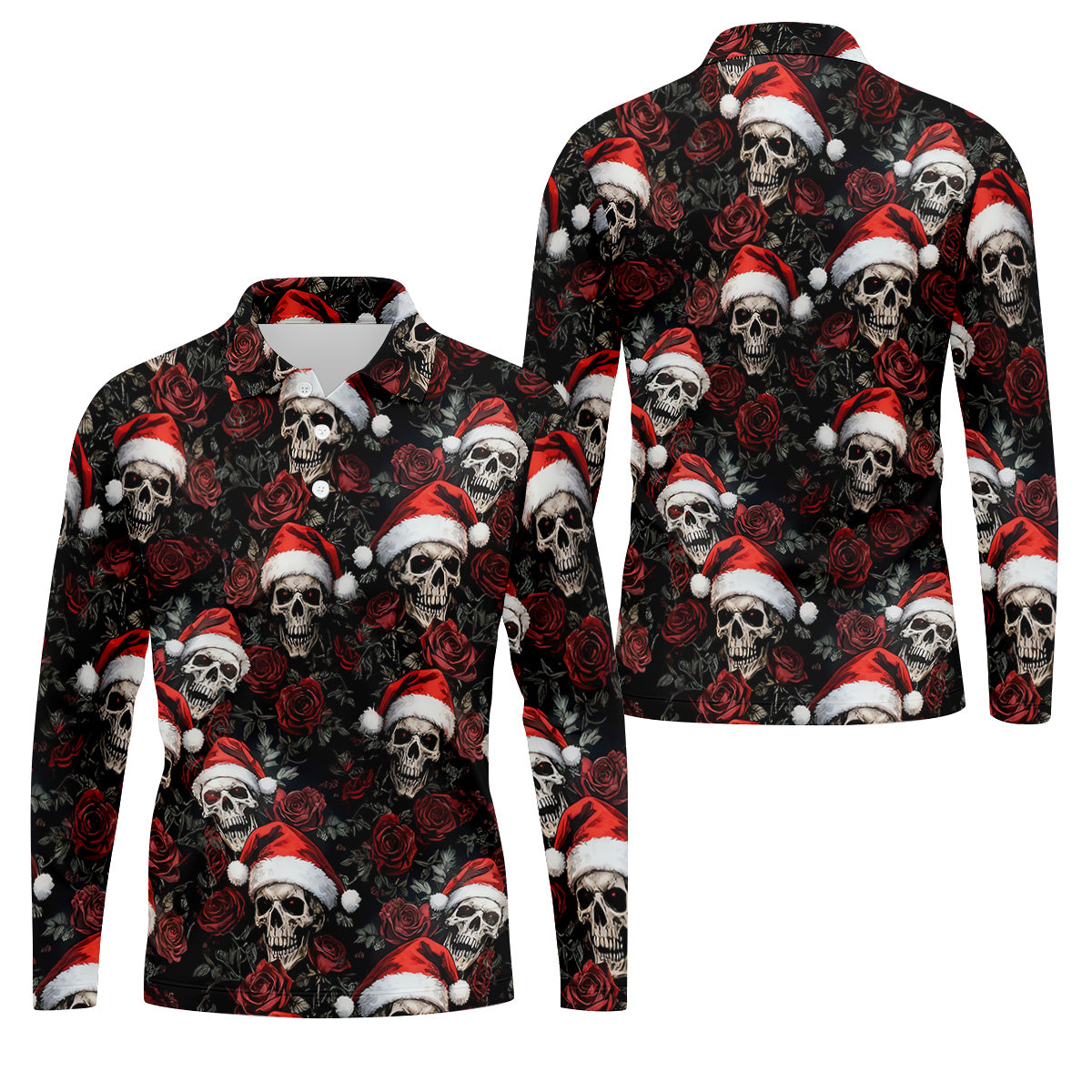 STYLE:Long Sleeve Polo Shirt