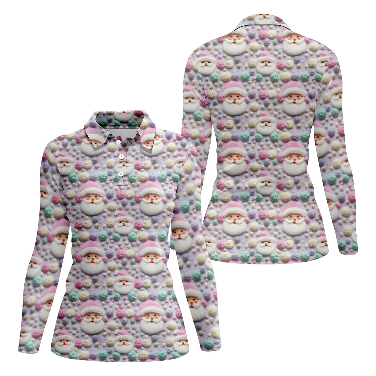 STYLE:Long Sleeve Polo Shirt
