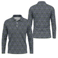 STYLE:Long Sleeve Polo Shirt