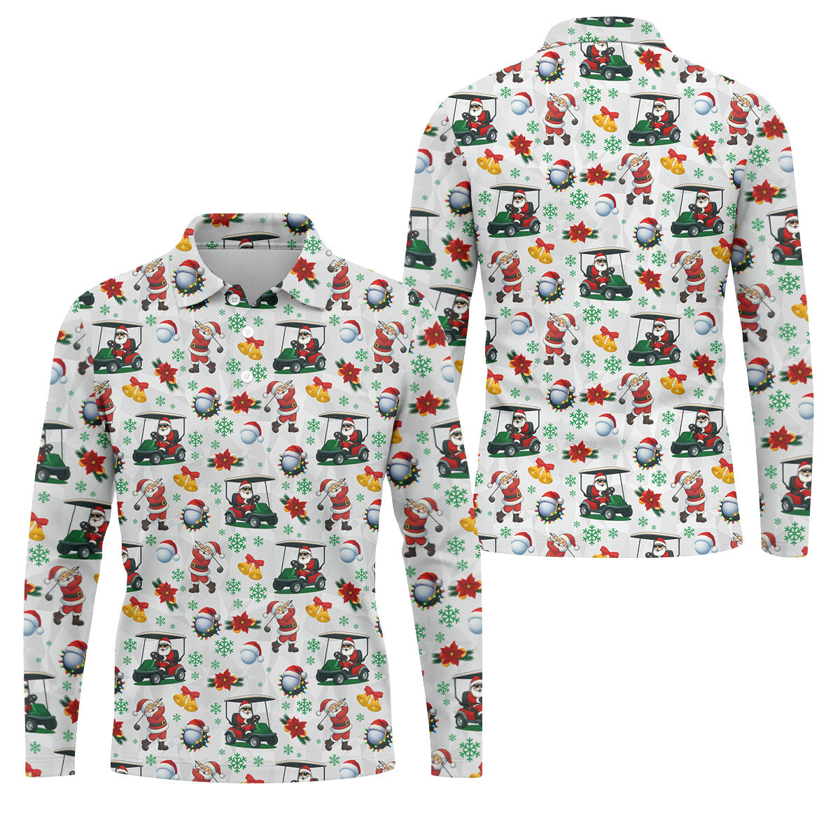 STYLE:Long Sleeve Polo Shirt