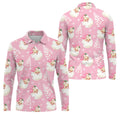 STYLE:Long Sleeve Polo Shirt