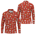 STYLE:Long Sleeve Polo Shirt