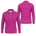 STYLE:Long Sleeve Polo Shirt