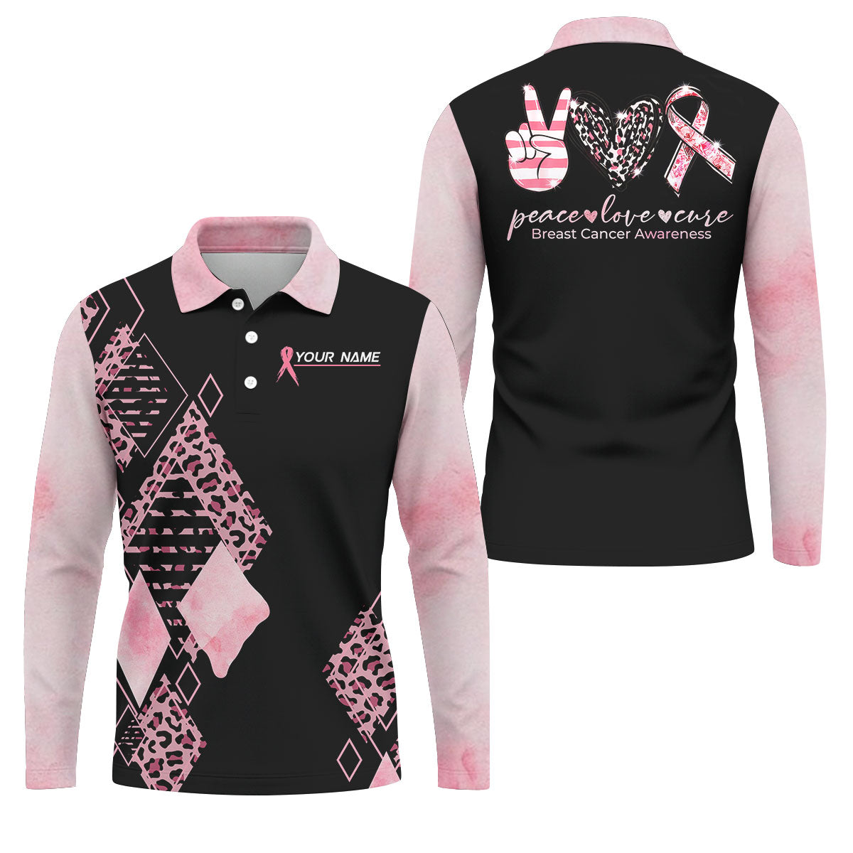 STYLE:Long Sleeve Polo Shirt