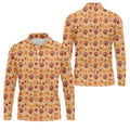STYLE:Long Sleeve Polo Shirt