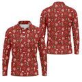 STYLE:Long Sleeve Polo Shirt