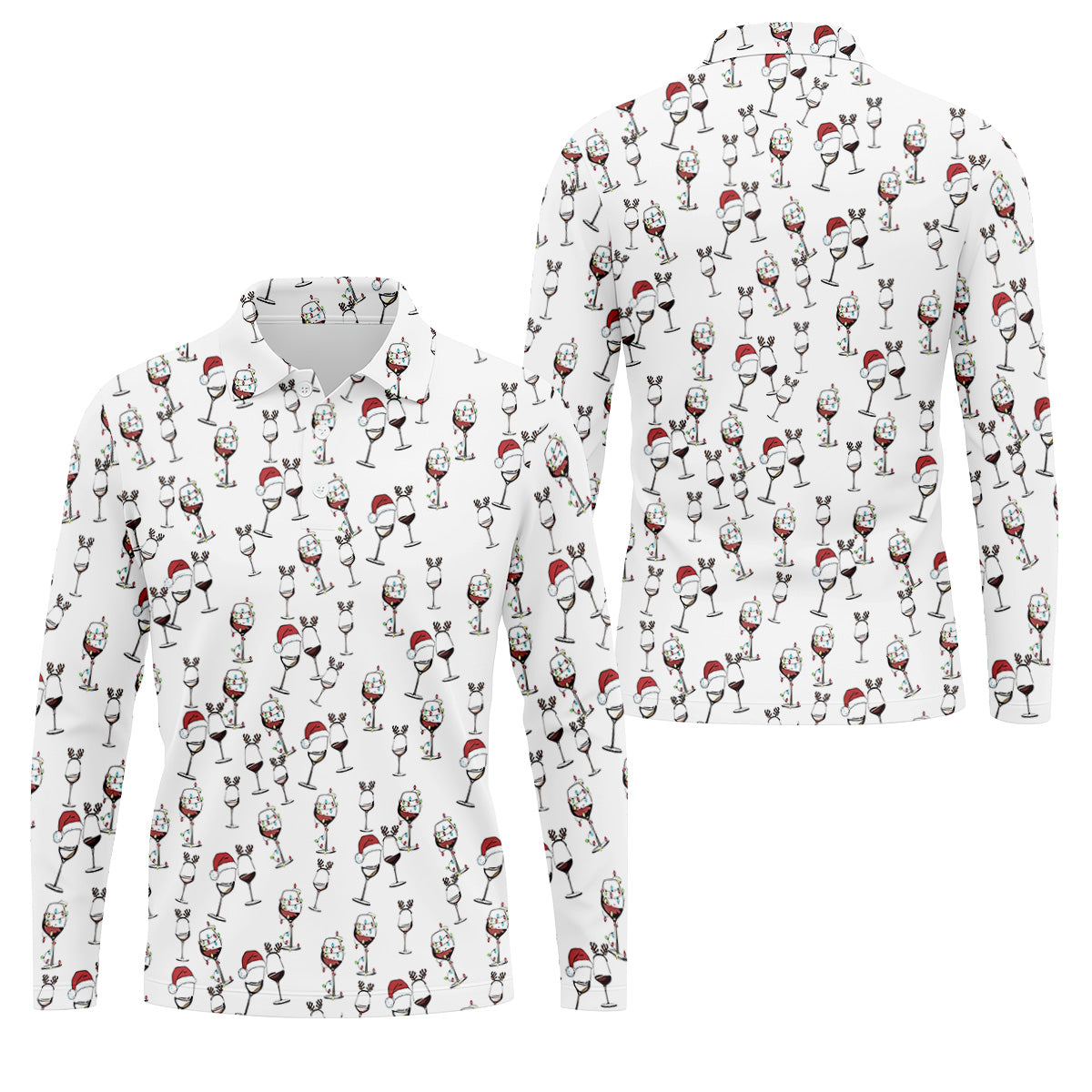 STYLE:Long Sleeve Polo Shirt