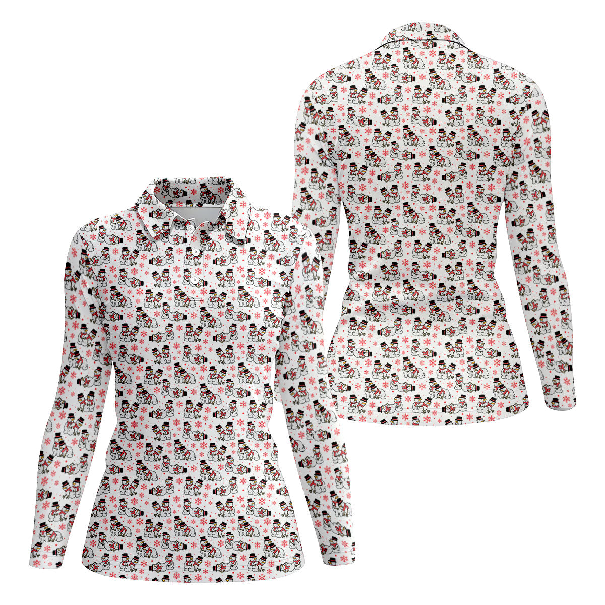 STYLE:Long Sleeve Polo Shirt