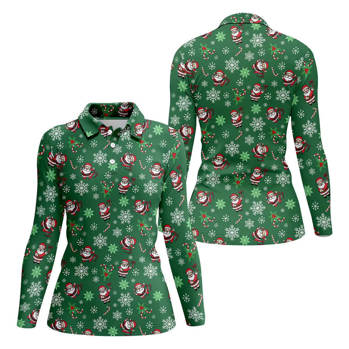 STYLE:Long Sleeve Polo Shirt