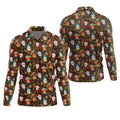 STYLE:Long Sleeve Polo Shirt