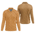 STYLE:Long Sleeve Polo Shirt