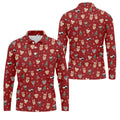 STYLE:Long Sleeve Polo Shirt
