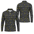 STYLE:Long Sleeve Polo Shirt