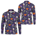 STYLE:Long Sleeve Polo Shirt