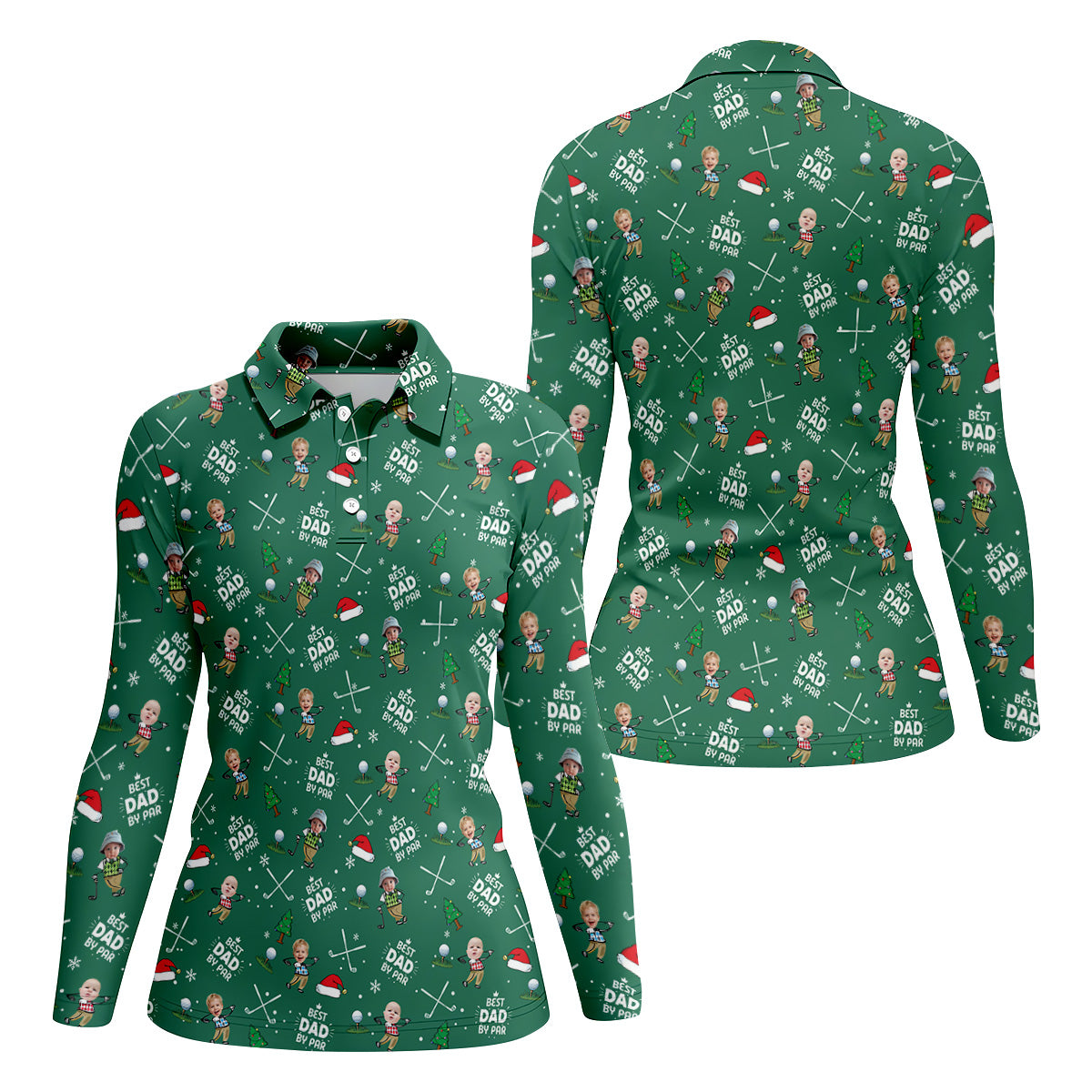 STYLE:Long Sleeve Polo Shirt