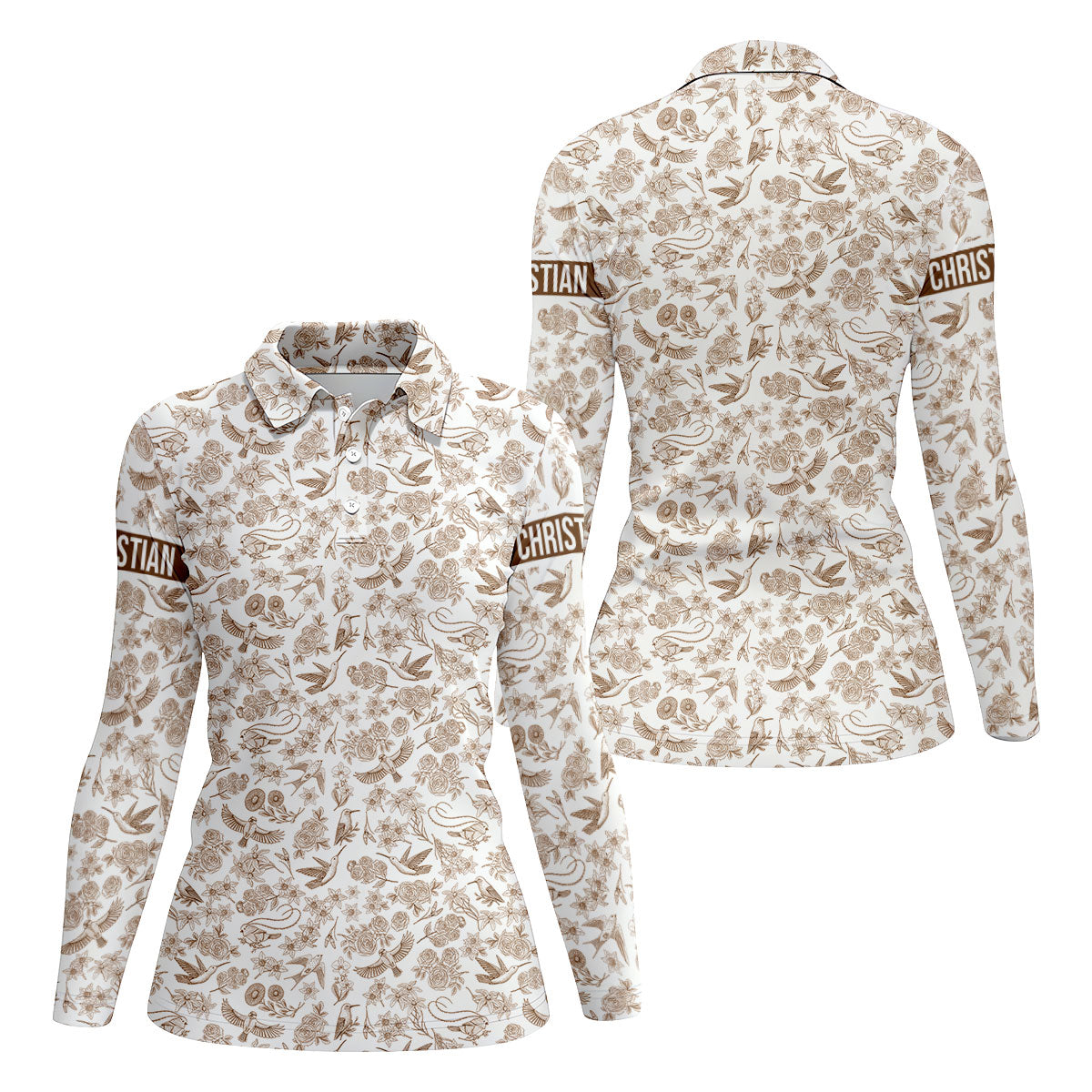 STYLE:Long Sleeve Polo Shirt