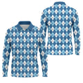 STYLE:Long Sleeve Polo Shirt