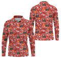 STYLE:Long Sleeve Polo Shirt