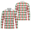 STYLE:Long Sleeve Polo Shirt
