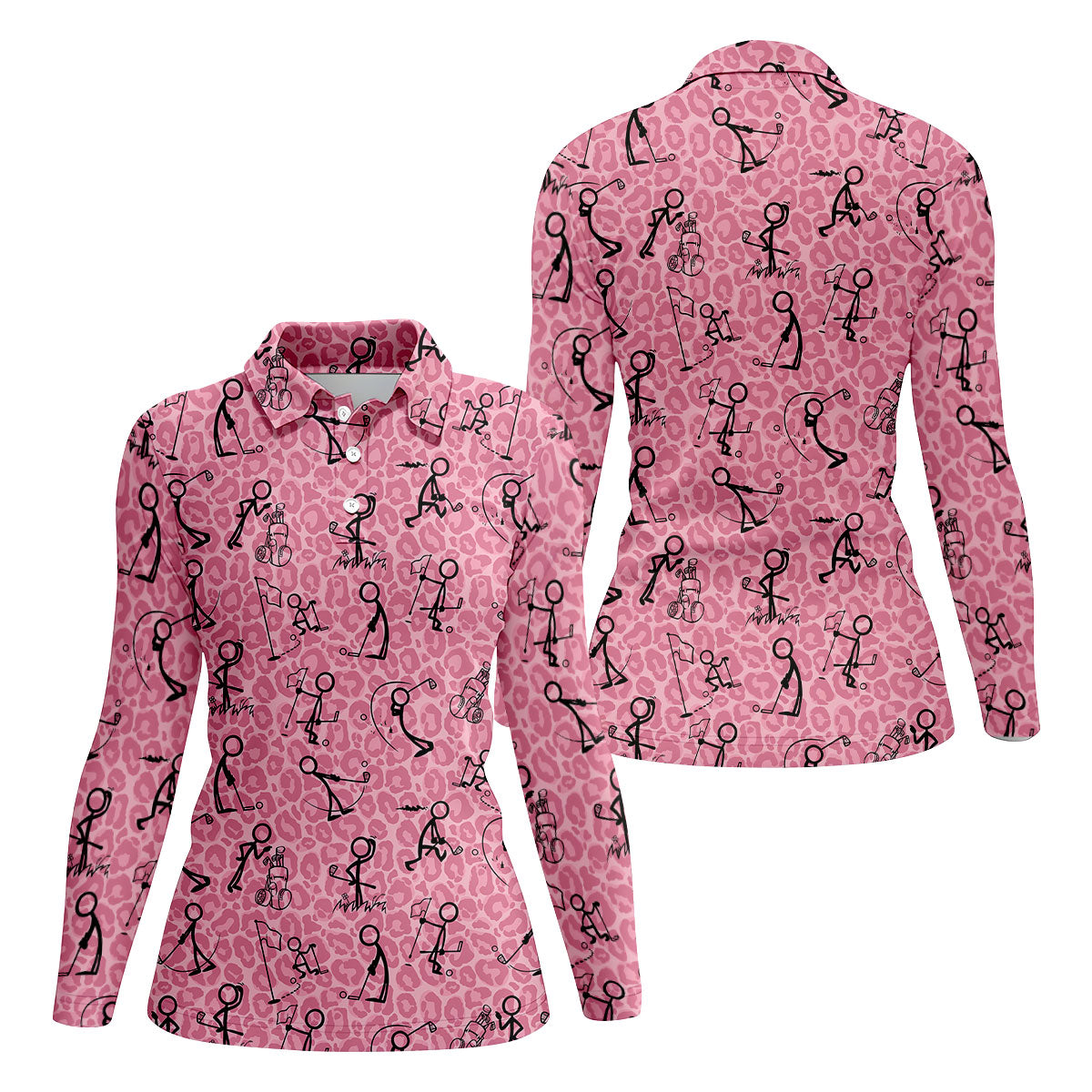 STYLE:Long Sleeve Polo Shirt