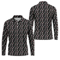 STYLE:Long Sleeve Polo Shirt