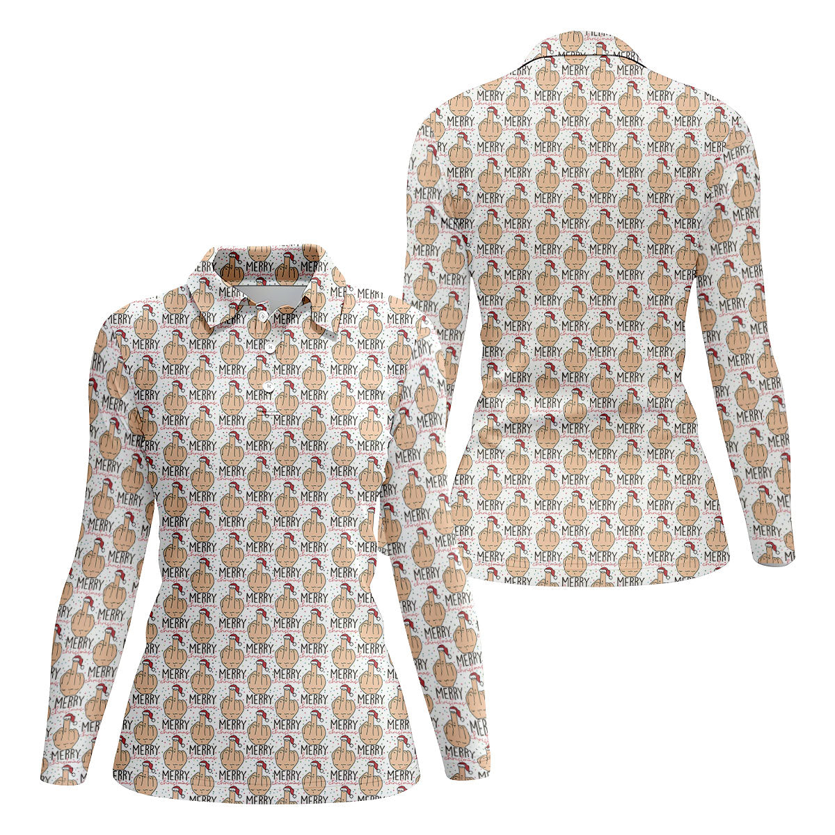 STYLE:Long Sleeve Polo Shirt
