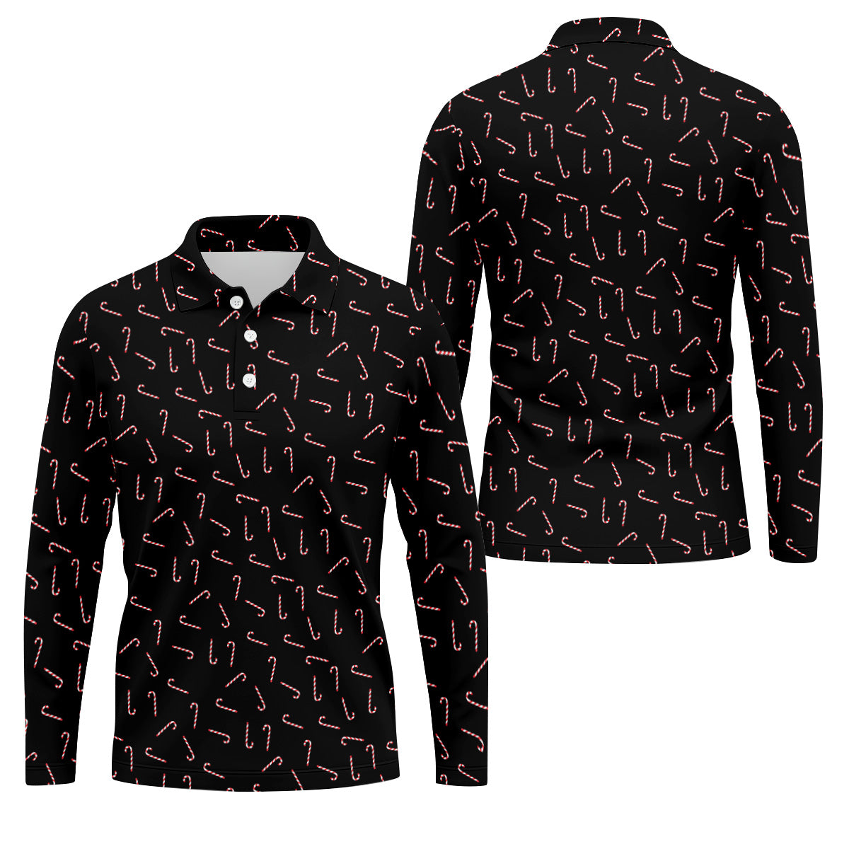 STYLE:Long Sleeve Polo Shirt