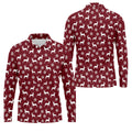 STYLE:Long Sleeve Polo Shirt