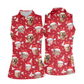 STYLE:Sleeveless Polo Shirt