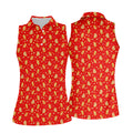 STYLE:Sleeveless Polo Shirt