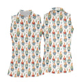 STYLE:Sleeveless Polo Shirt
