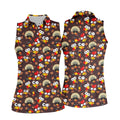 STYLE:Sleeveless Polo Shirt