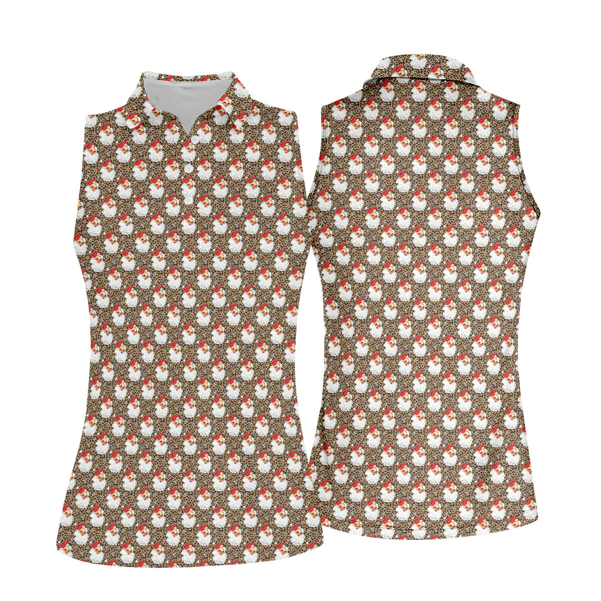 STYLE:Sleeveless Polo Shirt