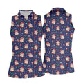 STYLE:Sleeveless Polo Shirt