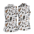 STYLE:Sleeveless Polo Shirt