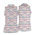 STYLE:Sleeveless Polo Shirt
