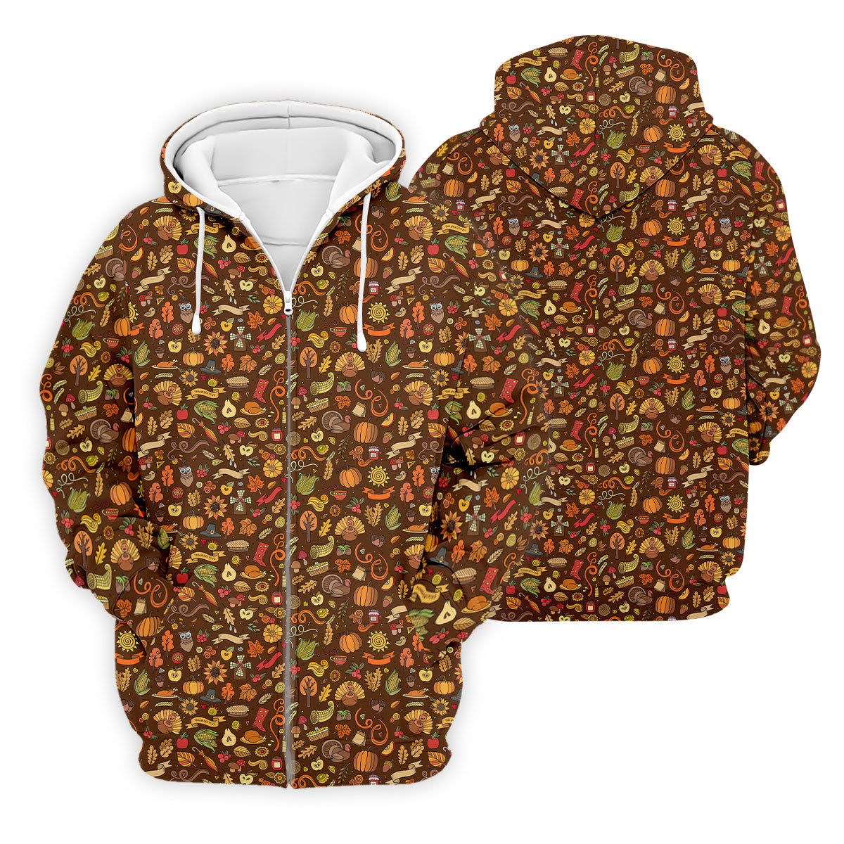 STYLE:Zipper Hoodie