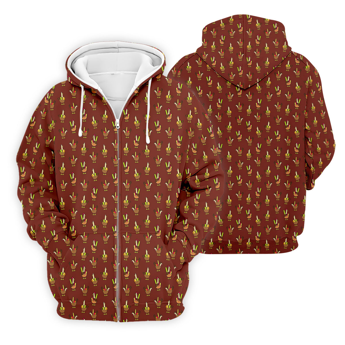 STYLE:Zipper Hoodie