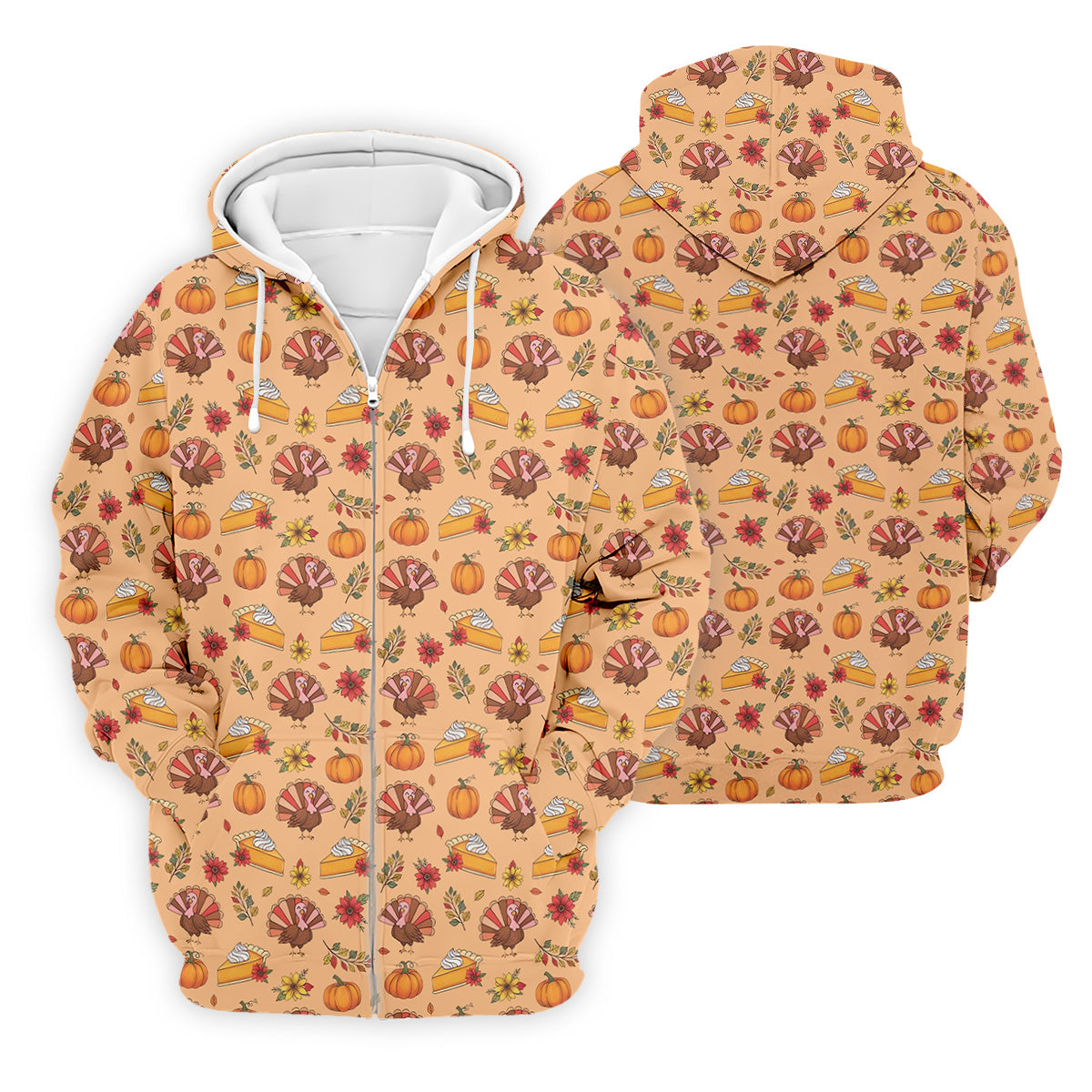 STYLE:Zipper Hoodie
