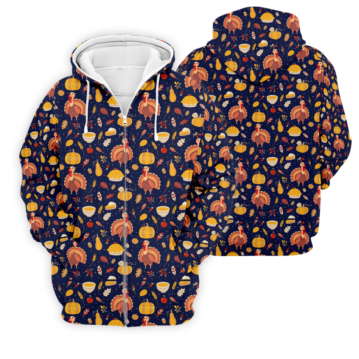 STYLE:Zipper Hoodie
