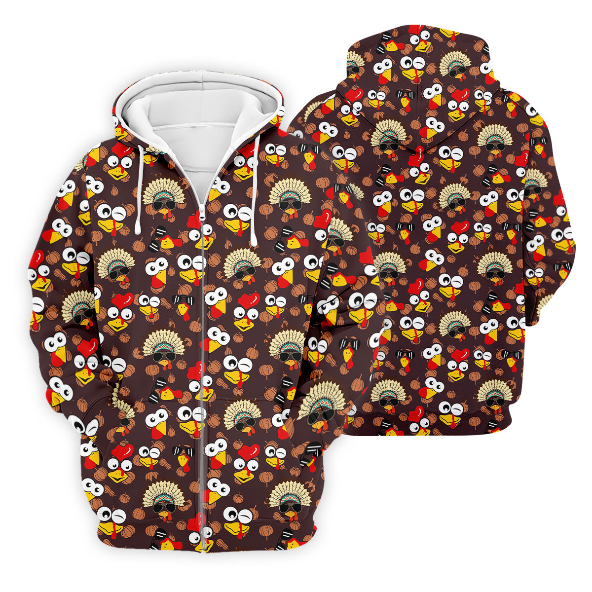 STYLE:Zipper Hoodie
