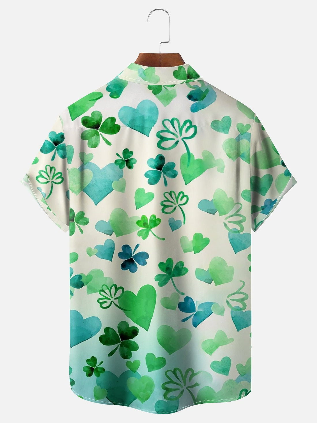 St. Patrick's Day Toucan Beer Clover Irish Green Hawaiian Golf Shirt, Tropical Vibe Men's Golf Shirt