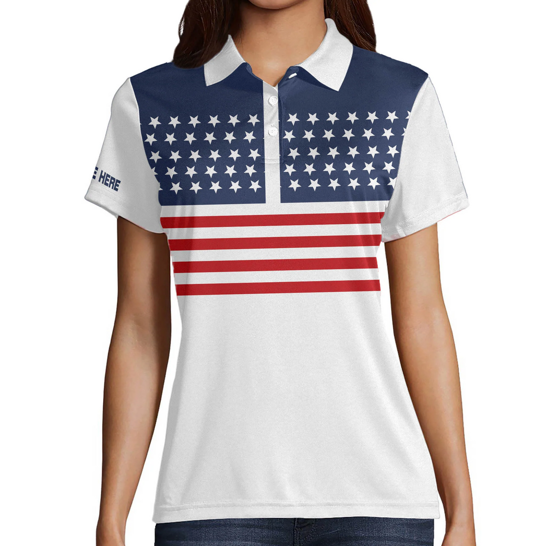 Your Hole Is My Goal Women Golf Polo Shirt, Golf Shirt For Women, Ladies Golf Polos